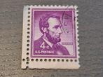 Postzegel USA us postage Lincoln 4 cents, Postzegels en Munten, Ophalen of Verzenden