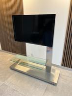 Meuble TV design Cattelan sur roulettes - jusqu'a 55 inch., TV, Hi-fi & Vidéo, Support de télévision, Utilisé, Enlèvement ou Envoi