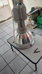 Industriele aluminium hanglamp., Ophalen, Zo goed als nieuw