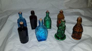 Kleurrijke flesjes