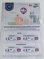 DELHAIZE spaarzegels TABLE TALKS, Overige supermarkten, Ophalen