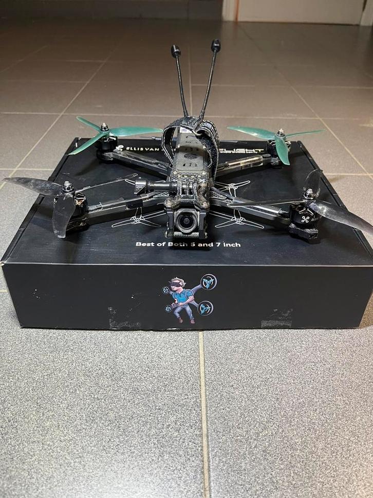 Bob 57 FPV freestyle/ long range OOK TE RUILEN, TV, Hi-fi & Vidéo, Drones, Comme neuf, Autres types, Qualité supérieure, DJI, 250 à 900 g