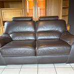 Salon en cuir Natuzzi, Maison & Meubles, Canapés | Salons, Quatre personnes ou plus, Banc droit, Comme neuf, Enlèvement