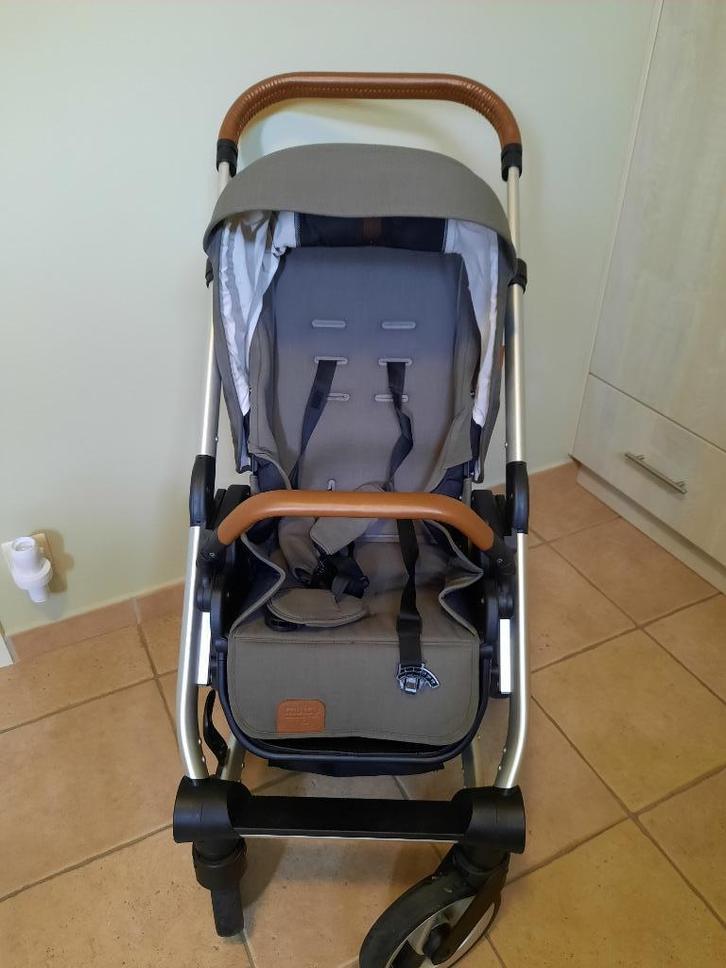 Mutsy Nio 3-in-1 buggy, Kinderen en Baby's, Kinderwagens en Combinaties, Gebruikt, Combiwagen, Mutsy, Met reiswieg, Verstelbare duwstang