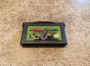 Saga Mario et Luigi Superstar sur Nintendo GBA 