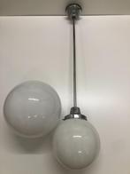 bollamp - hanglamp - hallamp - vintage - bauhaus - art deco, Huis en Inrichting, Lampen | Plafondlampen, Ophalen of Verzenden