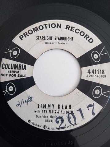 JIMMY DEAN. STARLIGHT STARBRIGHT.  POPCORN OLDIES USA 45T, Enlèvement ou Envoi, Comme neuf