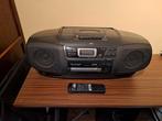 JVC radio cassette en cd, Audio, Tv en Foto, Radio's, Ophalen, Zo goed als nieuw, Radio