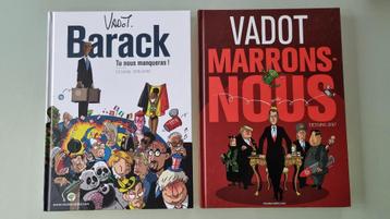 VADOT - nr. 1 en nr. 2 (politieke cartoons) beschikbaar voor biedingen