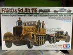 Modelbouwkit Tamiya 246 Famo & Sd Ah 116, Hobby en Vrije tijd, Modelbouw | Auto's en Voertuigen, 1:32 tot 1:50, Nieuw, Ophalen of Verzenden
