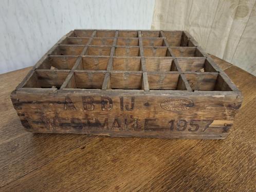 oude bierbak ABDIJ WESTMALLE, 1957, Antiek en Kunst, Curiosa en Brocante, Ophalen of Verzenden
