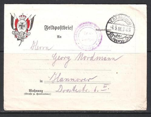 Postzegels Duitse Rijk : veldpostbrieven / veldpostkaarten 2, Timbres & Monnaies, Timbres | Europe | Allemagne, Affranchi, Empire allemand
