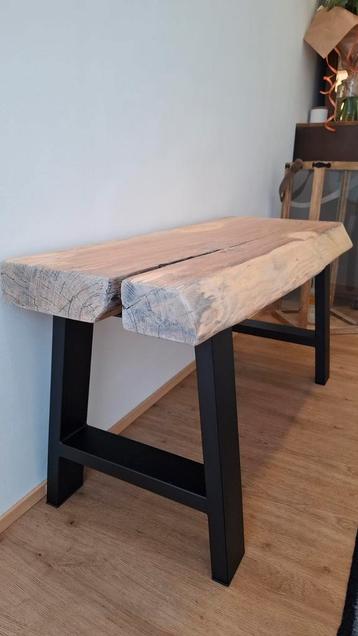 Banc/Meuble bas en Frêne d'Olivier - PhénixMoodCréation  beschikbaar voor biedingen