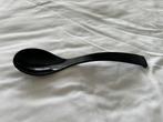 24 zwart kunststof opscheplepels, Ophalen of Verzenden, Zo goed als nieuw, Kunststof
