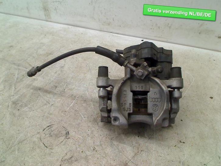 REMKLAUW LINKS ACHTER electrisch Golf VII (AUA) (8V0615423), Auto-onderdelen, Remmen en Aandrijving, Volkswagen, Gebruikt