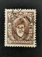 Zanzibar 1952 - sultan, Ophalen of Verzenden, Gestempeld