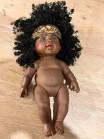 Nathaniel doll bruine babypop, Verzamelen, Poppen, Ophalen, Zo goed als nieuw, Pop