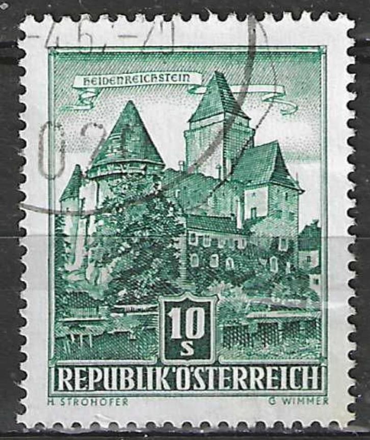 Oostenrijk 1957/1965 - Yvert 874B - Monument of Gebouw (ST), Postzegels en Munten, Postzegels | Europa | Oostenrijk, Gestempeld