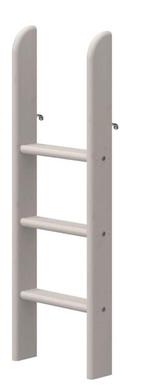 Flexa ladder 4 treden voor verhoogd bed - taupe kleur, Ophalen, Zo goed als nieuw, Stapelbed