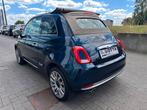Fiat 500C Lounge 1.2 Cruise*ClimaAut*GPS*Carplay, Auto's, Voorwielaandrijving, 4 zetels, Stof, Gebruikt