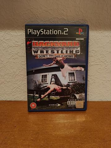 Backyard Wrestling Playstation 2 beschikbaar voor biedingen