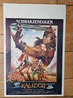 filmaffiche Arnold Schwarzenegger Red Sonja filmposter, Verzamelen, Rechthoekig Staand, Ophalen of Verzenden, Zo goed als nieuw