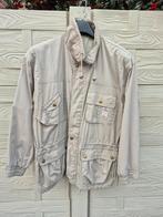 Beige herenregenjas jack, Ophalen of Verzenden, Gedragen, Maat 52/54 (L), Beige