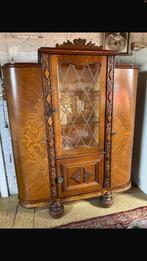 Antieke Rustieke dressoir  / hoge kast, Huis en Inrichting, Kasten | Buffetkasten, Ophalen, Gebruikt, Rustiek, Overige houtsoorten