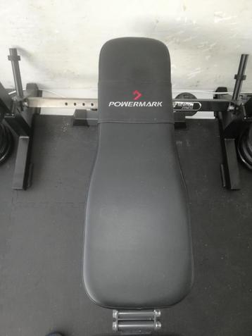 HALTERBANK MET BICEPS- EN BEENCURL beschikbaar voor biedingen