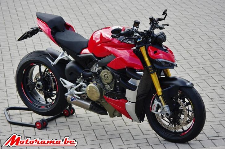 Ducati Streetfighter V4S - 2021 - 10000 km @Motorama, Motoren, Motoren | Ducati, Bedrijf, Naked bike, meer dan 35 kW, 4 cilinders