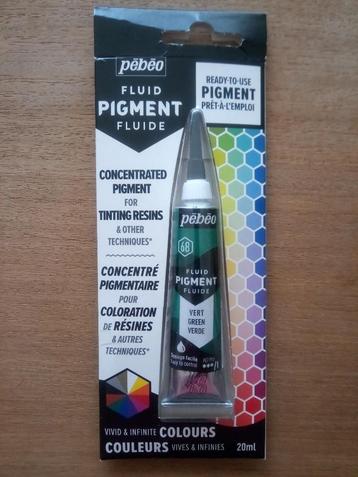 Pébéo Fluide Pigment 20ml Vert, Enlèvement ou Envoi, Neuf, Vert, Peinture