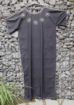 M161. Djellaba en noir pour dame de taille XL, Kleding | Dames, Ophalen of Verzenden, Zo goed als nieuw, Maat 46/48 (XL) of groter