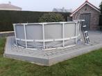 intex zwembad 457x122+zandfilterpomp+degitale orp-ph tester, Tuin en Terras, Rond, 300 cm of meer, Zo goed als nieuw, Opzetzwembad