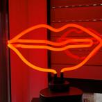Neon rode lippen lamp., Ophalen of Verzenden, Zo goed als nieuw