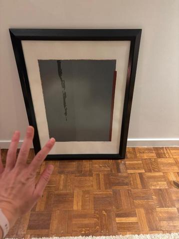 ️ Schilderij in grijstinten – rust en diepte beschikbaar voor biedingen