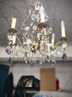 Glans, Huis en Inrichting, Lampen | Kroonluchters, Ophalen of Verzenden, Gebruikt, Glas