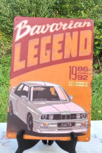 plaque en métal décorative bavarian legend  beschikbaar voor biedingen