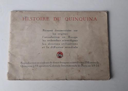 Histoire du Quinquina, Collections, Marques & Objets publicitaires, Utilisé, Autres types, Enlèvement ou Envoi