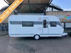 Hobby De Luxe 495 WFB 2024 BADKAMER + RUIM!, Caravans en Kamperen, Schokbreker, Treinzit, Particulier, 4 tot 5 meter