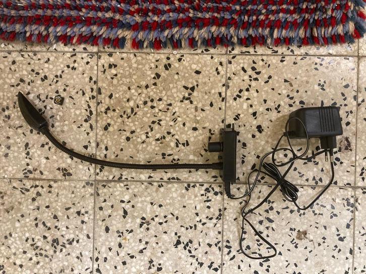 Muziekstandaardlamp met voeding, Muziek en Instrumenten, Instrumenten | Toebehoren, Gebruikt, Overige instrumenten, Ophalen of Verzenden