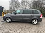 Opel Zafira 7 zitplaats benzine euro norm 5, Auto's, Voorwielaandrijving, Euro 5, Zwart, 4 cilinders