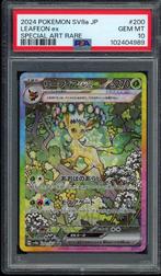 Leafeon ex [SAR] PSA 10 - 200/187 Terastal Festival ex 2024, Verzenden, Zo goed als nieuw, Losse kaart