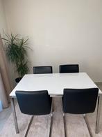 TORSBY IKEA eettafel + 4 stoelen, Maison & Meubles, Salles à manger complètes, Comme neuf, Enlèvement ou Envoi
