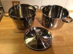 Pastakookpot, Huis en Inrichting, Ophalen, Zo goed als nieuw, Inox, Kookpan of Snelkookpan