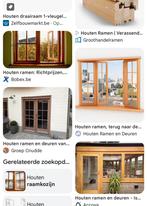 Ik zoek oude houten ramen. Gratis, Ophalen