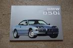 La collection boekje BMW 850i Engelse editie, Livres, Autos | Livres, Comme neuf, BMW, Stefano Pasini, Enlèvement ou Envoi