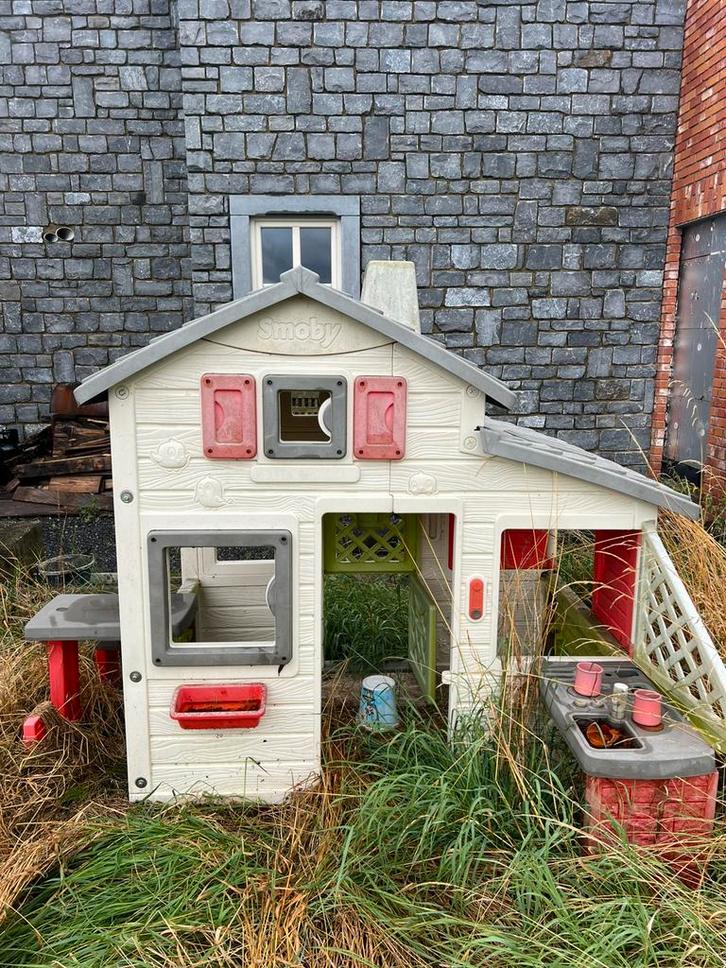 Neo Friends Smoby Kinderhuis, Kinderen en Baby's, Speelgoed | Buiten | Speelhuisjes, Gebruikt, Plastic, Ophalen