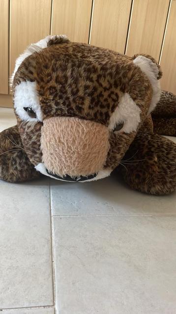 Grote pluche luipaard knuffel  beschikbaar voor biedingen