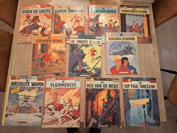 Lot van 11 lefranc/alex strips beschikbaar voor biedingen
