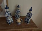 Statuettes dignitaires bleu et blanc, Antiquités & Art, Antiquités | Vases